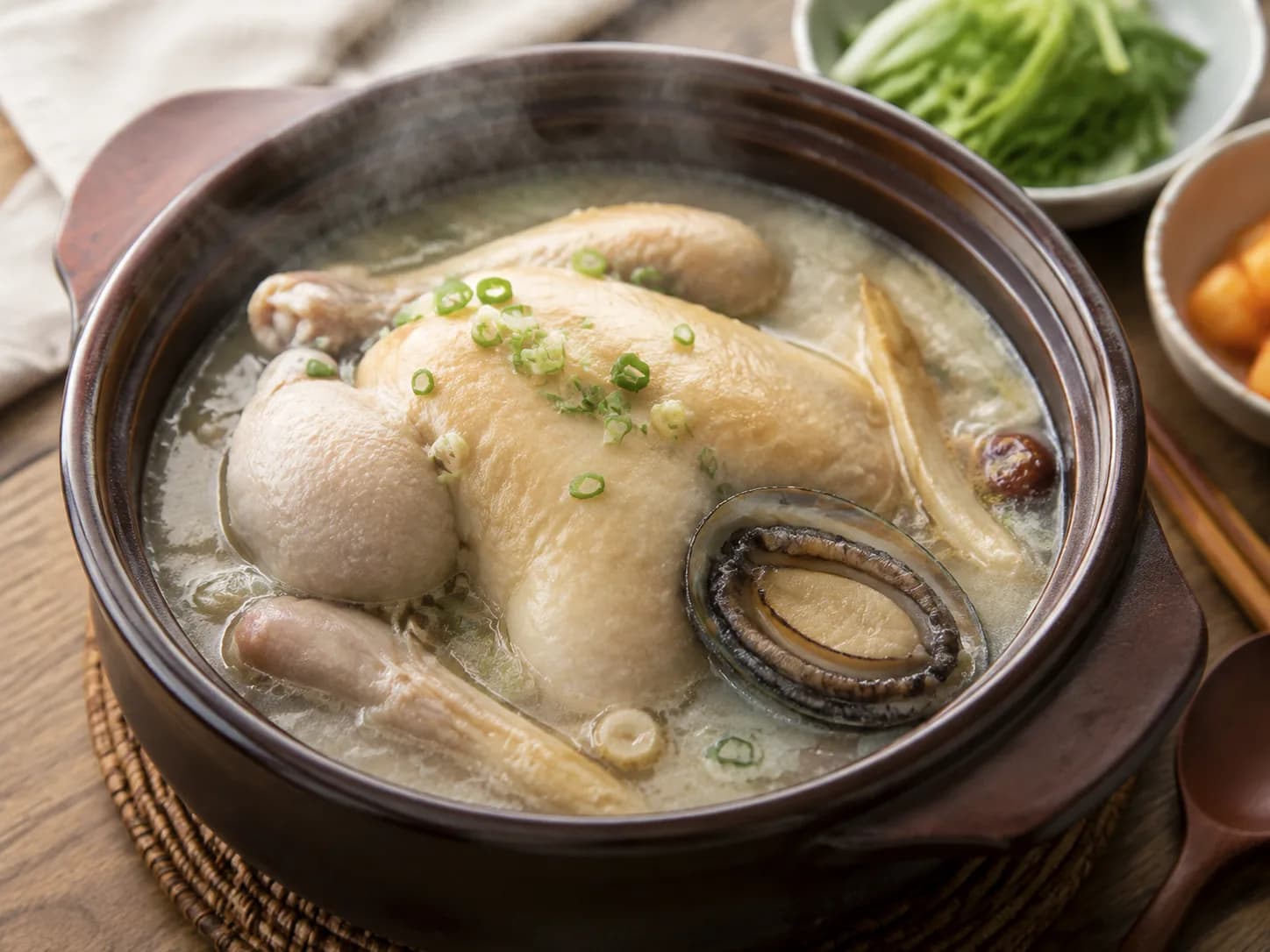 전복 삼계탕